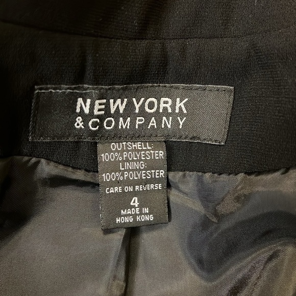 New York & Co. Classic Professional Black Blazer, Sz. 4. - Picture 7 of 9